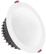 Χωνευτό LED Panel Downlight Φ22cm 42W IP20 4500K Λευκό 60195 Globostar 60195 Λευκό