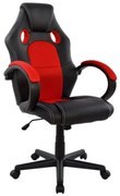 Καρέκλα Γραφείου Bucket 65x70x119 HM1041.01 Black-Red