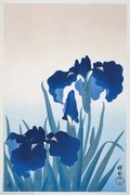 Αφίσα Ohara Koson - Iris Flowers