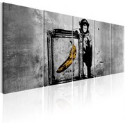 Πίνακας - Banksy: Monkey with Frame 200x80