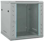 vidaXL Ντουλάπα δικτύου με αποθήκευση Γκρι 60 x 60 x 65 εκ Ατσάλι