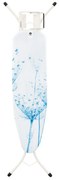 Τραπέζι σιδερώματος Brabantia A 90300124, 110x30 cm, 7 ρυθμιζόμενες θέσεις, υποδοχή σίδερου, Λευκό