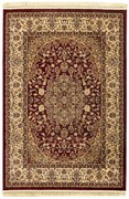 ΧΑΛΙ PERSIA 5649 BURGUNDY ΜΕ ΚΡΟΣΣΙ - 133X190  NewPlan - 5-79-PRS-13345_5649B-133X190