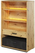 Βιβλιοθήκη γραφείου Qubic 2S - 90.00Χ42.00Χ138.00cm