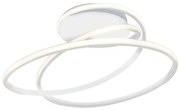 Φωτιστικό Οροφής - Πλαφονιέρα Mily 4301500 54x24cm Led 2308lm 41W 3000K White Viokef