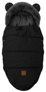 Ποδόσακος Καροτσιού (90x50) Bebe Stars Luxury Velour Graphite 507-188