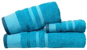 Πετσέτα Χαβάη Petrol Viopros Χεριών 30x50cm 100% Cotton