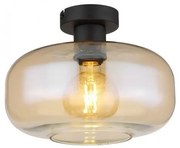 Πλαφονιέρα Φωτιστικό Οροφής Ε27 Φ28 Giuseppe Globo Lighting 15566DA Πορτοκαλί
