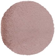 Γούνινο Στρογγυλό Χαλί (Φ160) Βιοκαρπέτ Krolik R07 Pink