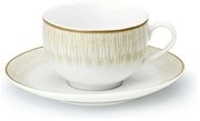 Φλυτζάνι Τσαγιού Με Πιατάκι Soleil 25.104.16 250ml Beige Cryspo Trio Porcelain