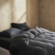 Παπλωματοθήκη Υπέρδιπλη (230x245) Gofis Home Sentia 305 Μαύρο