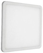 Panel Led Χωνευτό Flexi1560SW 15W 6000K 1370lm White Aca Τετράγωνο Αλουμίνιο