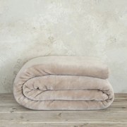 Κουβέρτα Βελουτέ Coperta Nude Nima Μονό 160x220cm Πολυέστερ