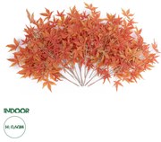 GloboStar® Artificial Garden MAPLE BRANCH 20230 10 x Τεχνητά Διακοσμητικά Κλαδία Σφένδαμου Π55 x Υ60cm