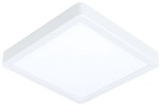 Έξυπνο Φωτιστικό Οροφής Πάνελ LED 16,5W ΙΡ44 3CCT Dimmable 21x21cm Fueva-Z Eglo 900104 Λευκό