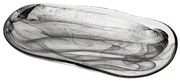 Πιατέλα Σερβιρίσματος Οβάλ (27x14) Espiel Atlas Alabaster Black HOR1023K6