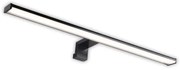 Adeleq Φωτιστικό LED Λουτρού Αλουμινίου 60cm 12W IP44 4000K Μαύρο 3-601211