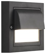 Απλίκα LED Εξωτερικού Χώρου Eurolamp Senario 145-52125 Black 3CCT