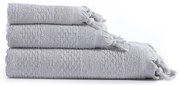 Πετσέτες Μπάνιου (Σετ 3τμχ) Nef-Nef Homeware Serenity Outlast Grey 550gsm