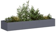 vidaXL Ζαρντινιέρα Ανθρακί 280x80x40 εκ. από Χάλυβα