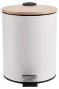 ESTIA ΧΑΡΤΟΔΟΧΕΙΟ ΜΠΑΝΙΟΥ BAMBOO ESSENTIALS SOFT CLOSE 5lt ΛΕΥΚΟ