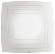 Φωτιστικό Οροφής - Πλαφονιέρα I-Concept/PL40 E27 40x40x7cm White Luce Ambiente Design