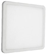 Panel Led Χωνευτό Flexi960SW 9W 6000K 720lm White Aca Τετράγωνο Αλουμίνιο