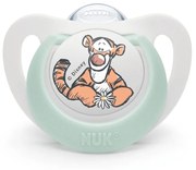 Πιπίλα Ορθοδοντική Star Disney Tiger Με Θήκη 10730904 0-6 Μηνών White-Mint Nuk Σιλικόνη