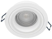 Έξυπνο Χωνευτό Σποτ Φωτιστικό Οροφής LED 4,7W RGB TW 3CCT Dimmable Φ9,3cm Carosso-Z Eglo 900766 Λευκό