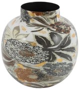 Βάζο Μεταλλικό 013.817027 Φ21x19cm Multi Μέταλλο