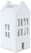 Κηροπήγιο Για Ρεσώ Brick House RD0090683 9x9,5x21cm White Raeder Porcelain