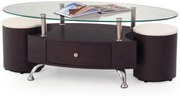 STELLA coffee table color: wenge DIOMMI V-CH-STELLA-WENGE-LAW