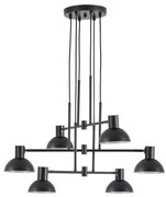 SE21-BL-100-MS3 ADEPT PENDANT Black Metal Pendant Black Metal Shade+ HOMELIGHTING 77-8881