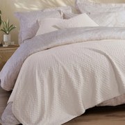 Κουβέρτα Πικέ Elmer Off White Nef-Nef Homeware Υπέρδιπλo 230x240cm 100% Βαμβάκι