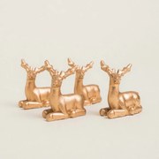 Beauty Home ΧΡΥΣΑ ΤΑΡΑΝΔΑΚΙΑ 3x3cm 4 ΤΜΧ