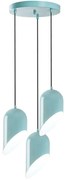 Φωτιστικό Οροφής Kesik 892OPV2079 Φ40x121cm 3xE27 40W Turquoise Opviq