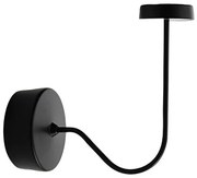 Απλίκα Φωτιστικό Τοίχου 16,6cm LED 4W IP20 2700K Swap Zafferano-LD1015N3-Μαύρο LD1015N3