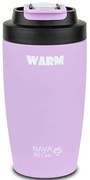 Ποτήρι - Θερμός Με Καλαμάκι We Care 10-110-031 Φ8,5x18,5cm 500ml Lilac Nava