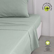 Σεντόνια Today  Drap Plat 240/300 Coton TODAY Organic Celadon