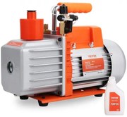VEVOR 5 CFM Vacuum Pump Air Conditioning Vacuum Pump 2 Stage Rotary Vane HVAC