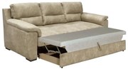 MATIS Τριθέσιος καναπές κρεβάτι Boss Μπεζ 236x90x92εκ. MATISE67278528