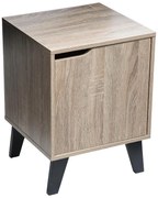 Κομοδίνο Με Ντουλάπι (34.5x32x47) F-V Wood Nat 173677
