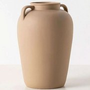 Βάζο 963DNL1225 18x18x27cm Light Brown Aberto Design Κεραμικό