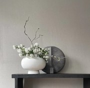Kabin Fat Κεραμικό Διακοσμητικό Βάζο Bone Άσπρο Η23,5x35x35cm 101 COPENHAGEN