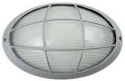 Φωτιστικό Τοίχου VK/01009/G 21,3x9,8x14,2cm E27 60W IP44 Grey VKLed