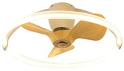 Ανεμιστήρας Ορόφης Nettilling 101000520 Φ75cm Με Φως Dim Led 80W White-Natural Itlighting Διάμετρος 75cm