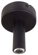 Σποτ D80xH92mm Led 3w Μαύρο Viokef Duct 3989100