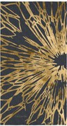 Πετσέτα Θαλάσσης Velour Printed 2202 Golden100x175 - Guy Laroche