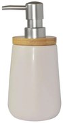 Δοχείο Κρεμοσάπουνου Bamboo 02-4569 Λευκό Estia Porcelain