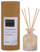 Αρωματικό Χώρου 100ml Με Στικς Kentia Sense 25 Soft Cotton